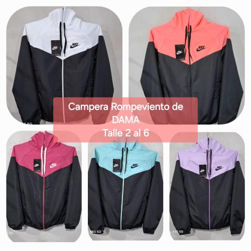 Campera Rompimiento de Mujer Bordado