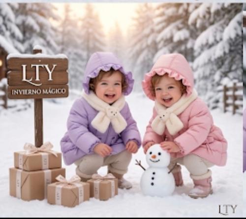 Campera Kway Capucha Accesorio Abrigo Piel. Lty - Miniatura 3