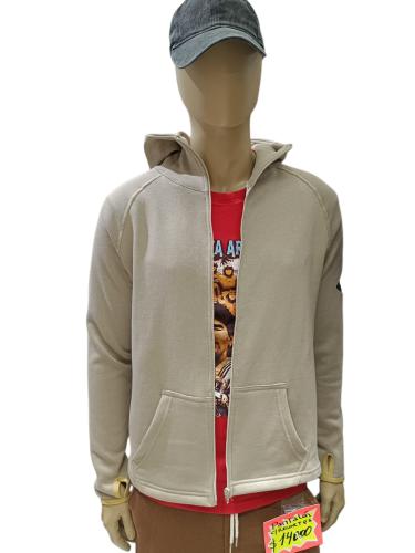 Campera Frizada con Capucha y Dedal