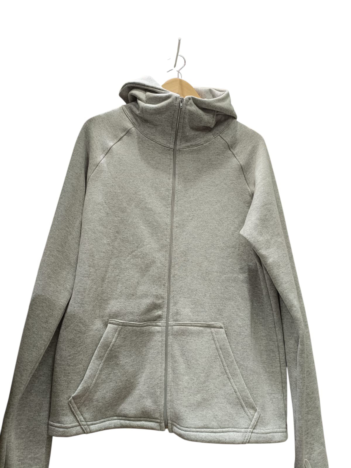 Campera Frizada con Capucha y Dedal - Imagen 2