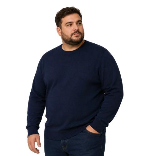 Sweater Cuello Redondo Talle Especial (varios Colores)