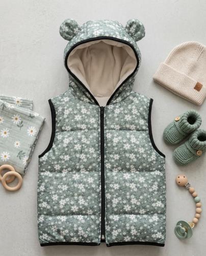 Chalecos con Piel para Bebes - Miniatura 2