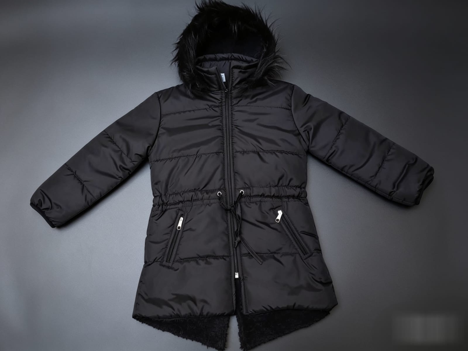 Parkas Niña con Piel Nik o Adidas o Pum - Imagen 2