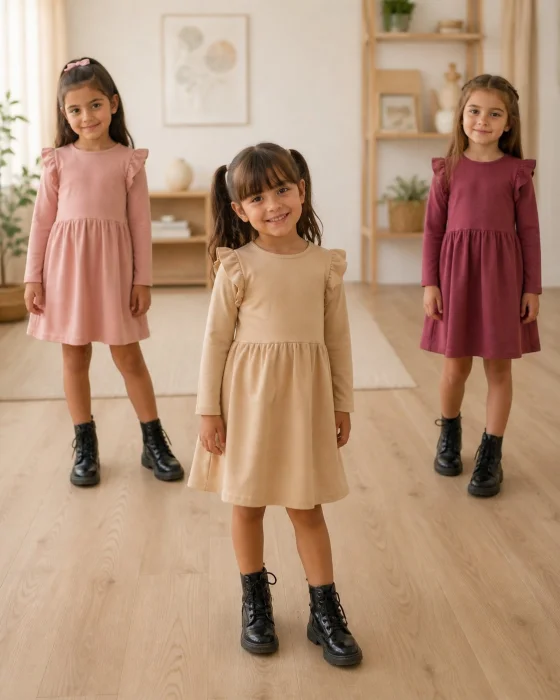 Vestido Darlon Melange de Nena