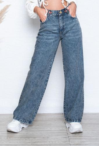 Wide Leg Vintage con Bigotes Art 580