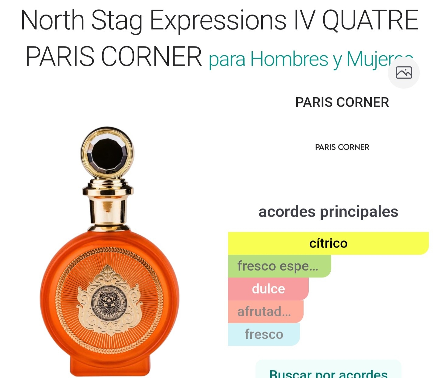 North Stag Expressions Iv Quatre 100ml - Imagen 2