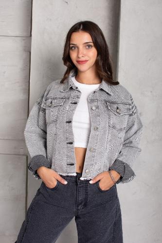 Campera Gris Nevada