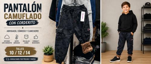 Babuchas Camuflados con Piel Importadas de Niños