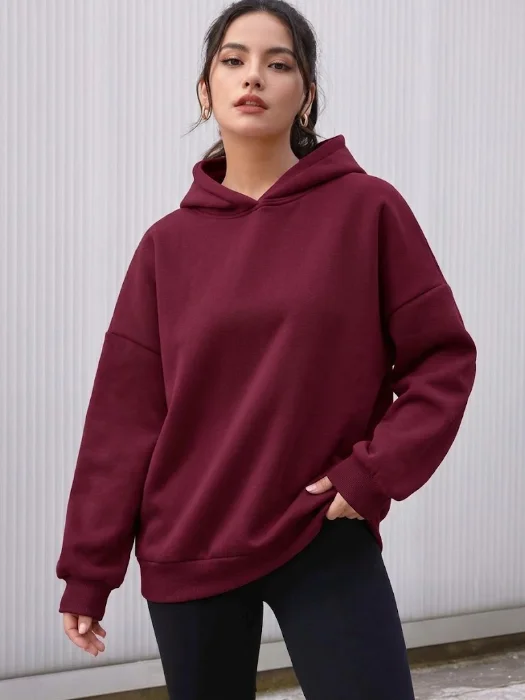 Buzo Oversize Frisa con Capucha Madison