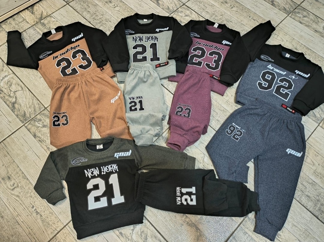Conjuntos Bebes del 2 al 6 Darlon 5 Colores - Imagen 2