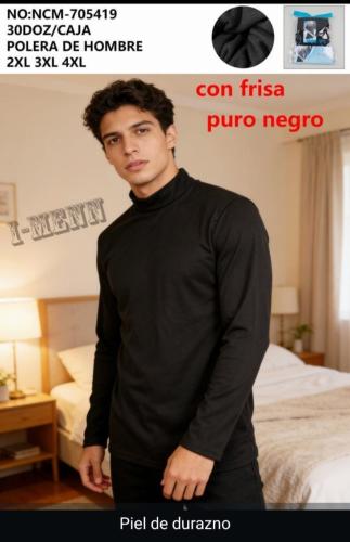Media Polera Mil Raya Hombre Calidad Premium - Miniatura 2