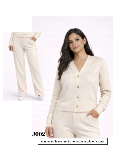 Set Tejido C/perlas. Cod: J002 - Miniatura 2