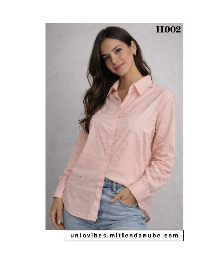 Camisas C/strass. Cod: H002 - Miniatura 2