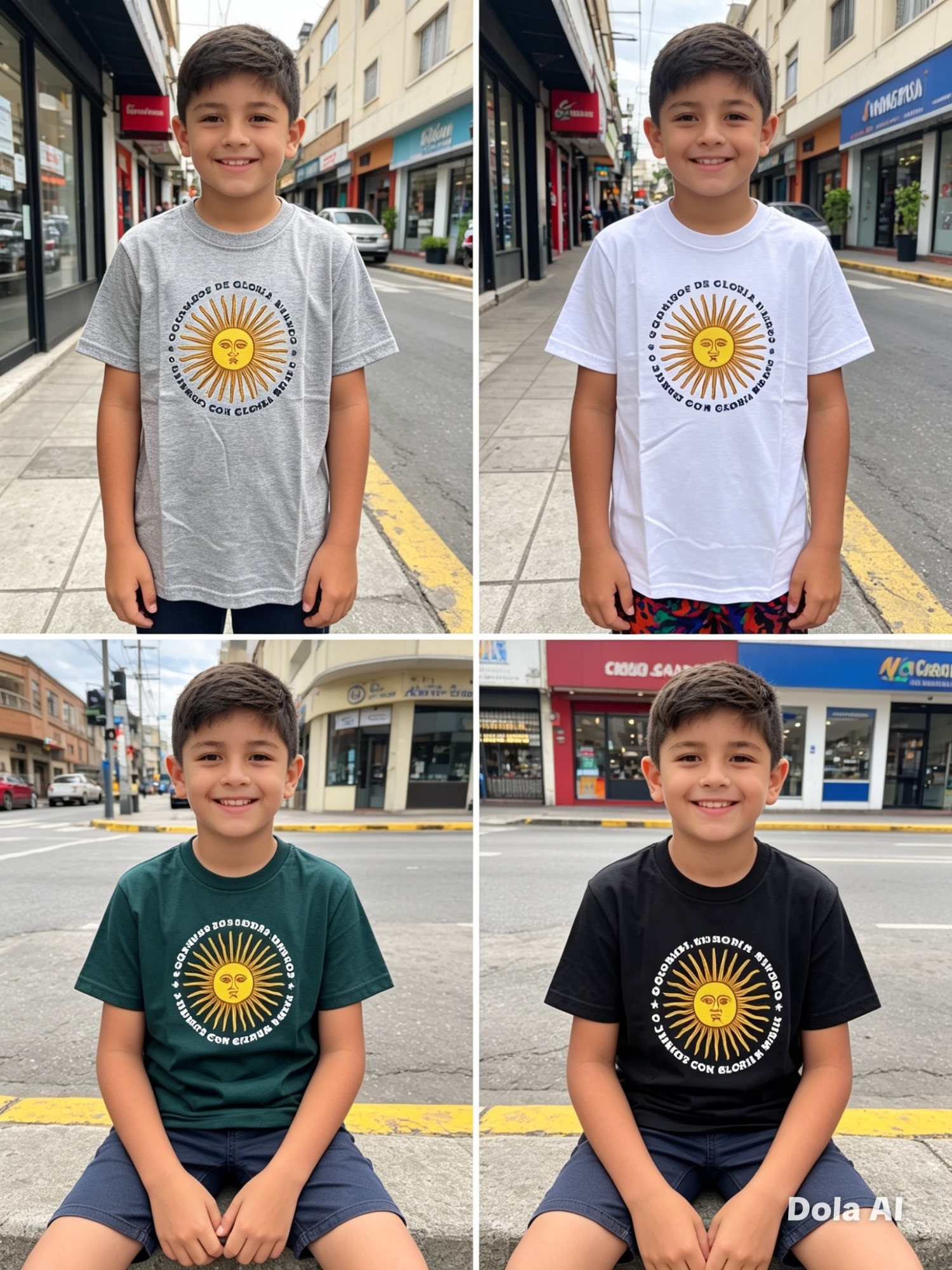 Remeras Algodón Peinado Sol de Mayo - Imagen 3