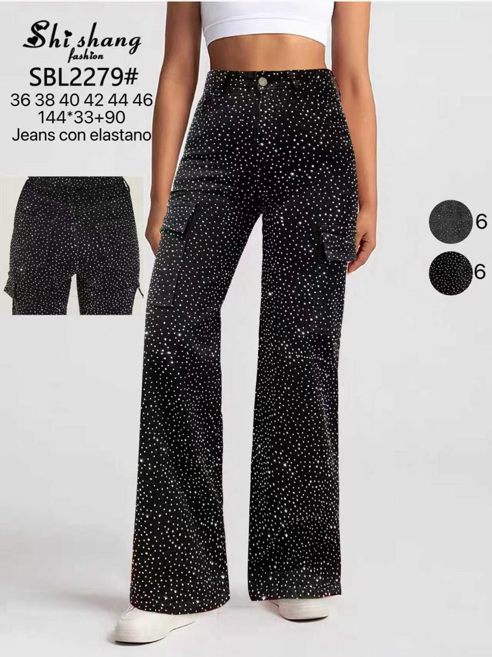 Pantalón Jeans Premium Luminosos - Imagen 2