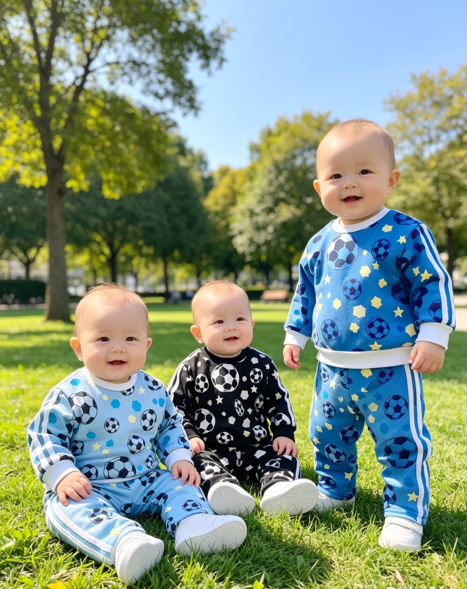 Conjuntos 3 Tiras Bebes Friza con Piel X Dentro - Imagen 2