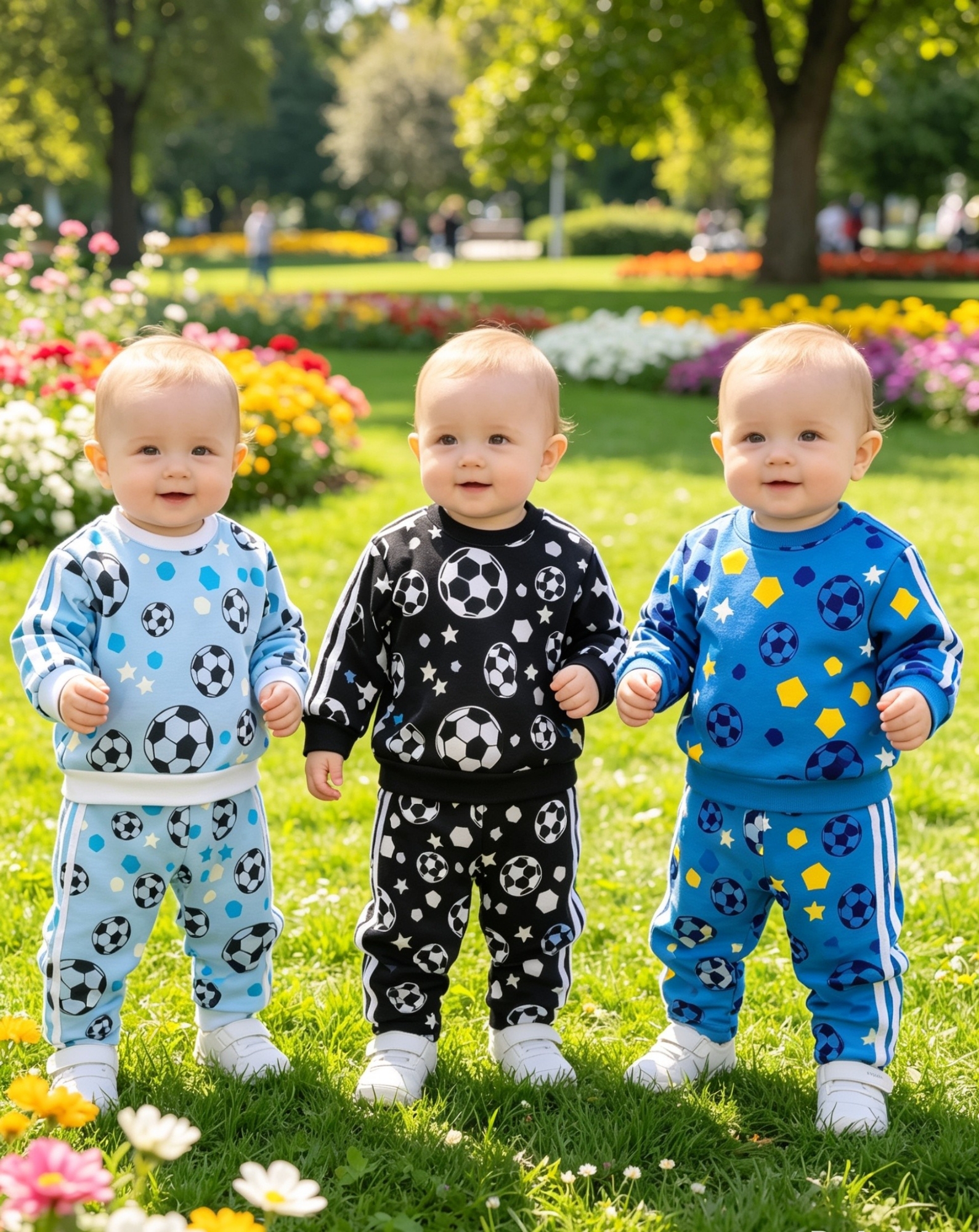 Conjuntos 3 Tiras Bebes Friza con Piel X Dentro - Imagen 3