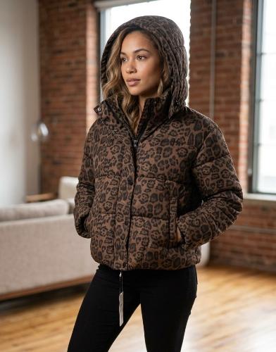 Campera de Print Puffer  Importada