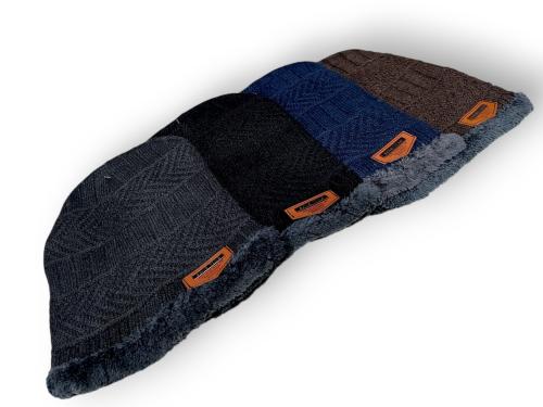 Pack de 12 Gorros con Piel Hombre, Día del Padre, Invierno - Miniatura 2