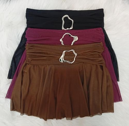 Shorts Pollera Tul