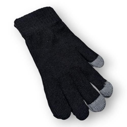 Pack 12 Guantes Negros  Grandes de Hombre Tactil, Día del Padre , Invierno - Miniatura 2