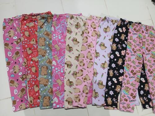 Calza Retro Frizzado Estampado Nena