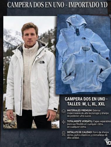 Campera 2 en 1 Yd  Hermosa Calidad