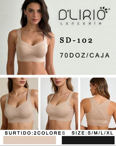 Corpiños Segunda Piel Corrector de Postura