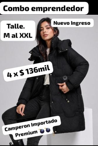 Combo Camperon Importado de Mujer Premium