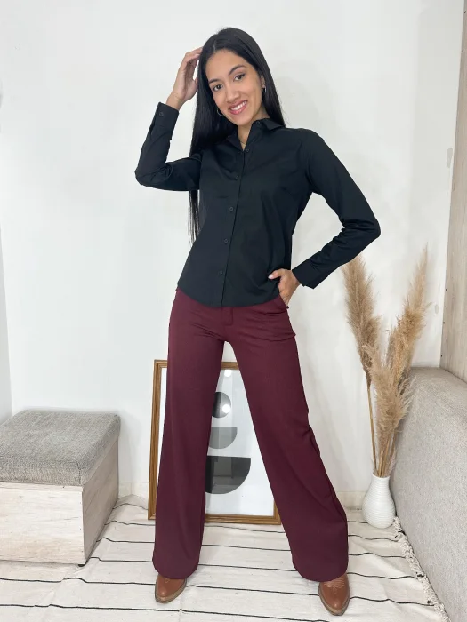 Camisas de Poplin Elastizado
