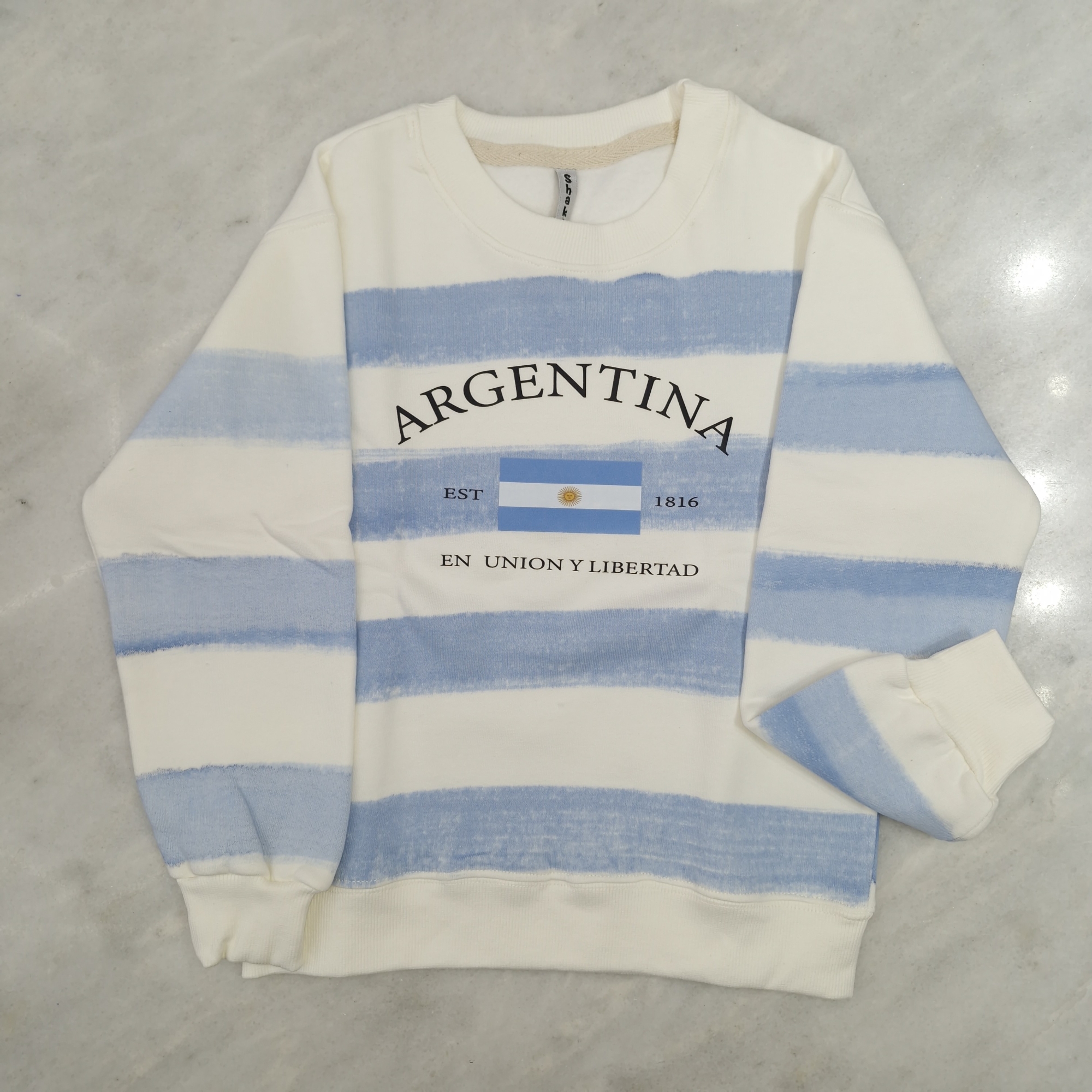 Buzo Arg. Bandera- Frizado Premium - Imagen 3