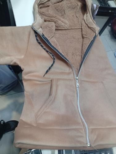 Campera con Corderito y Capucha
