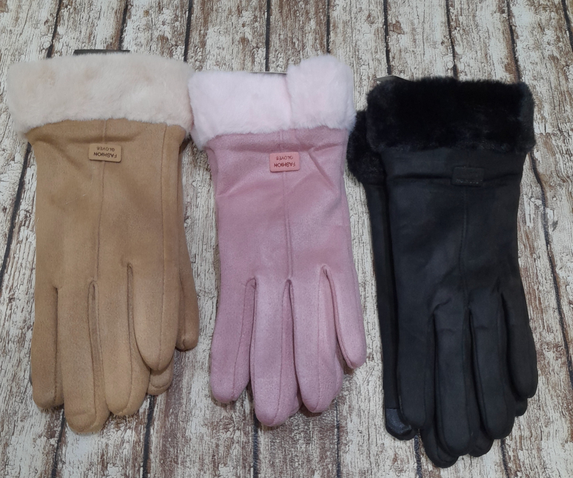 Guantes Gamuza Foiel Forro Dama Importadas - Imagen 2
