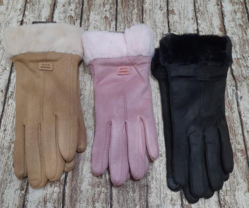 Guantes Gamuza Foiel Forro Dama Importadas - Miniatura 2