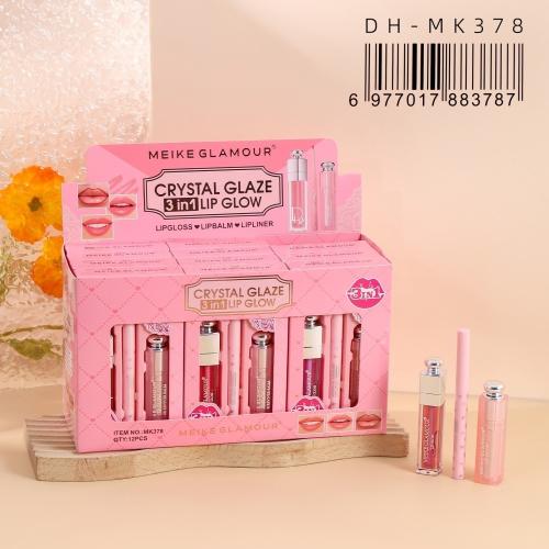 Set de Labial 3 en 1 Meike Glamour