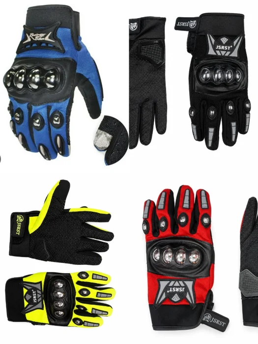 Guantes Moto Protección Nundillo Palma Reforzada