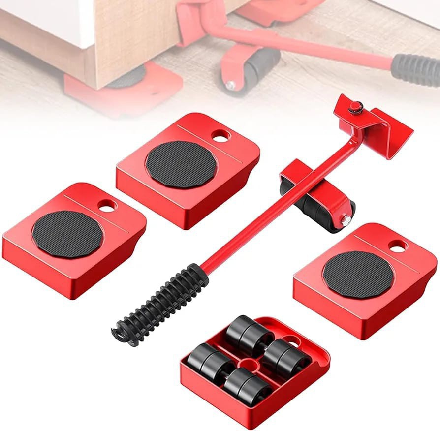 *¡mover Muebles Pesados Nunca Fue Tan Fácil!*
 *set Elevador + Ruedas Desl - Imagen 2