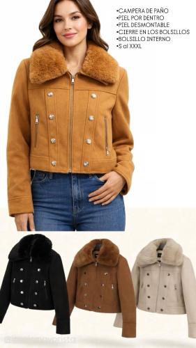 Campera Paño Mady