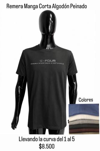 Remera Manga Corta
