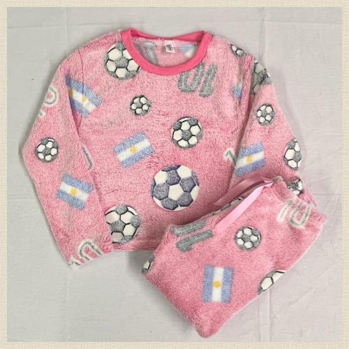 Conjunto Pijama Nena Polar Soft Luminoso - Miniatura 2