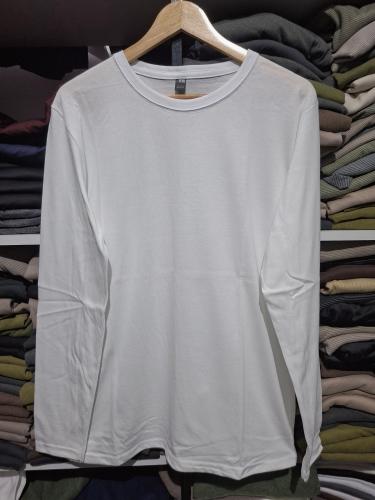 Remeras Manga Largas Algodón Peinado Premion  Natural