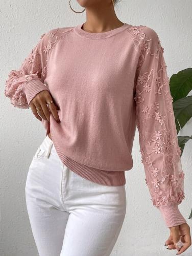 Sweater Bremer Manga Bordado 3d Mujer - Miniatura 2