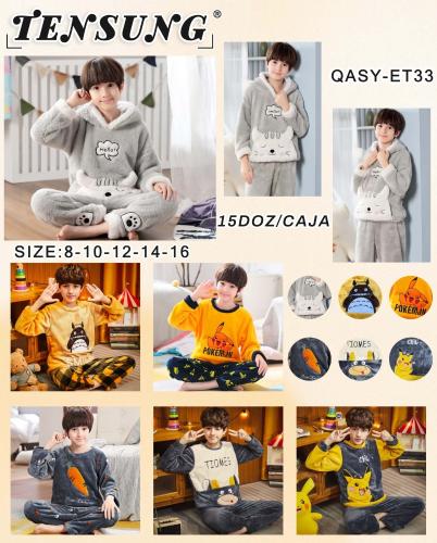 Conjunto de  Pijama para Niños Importados