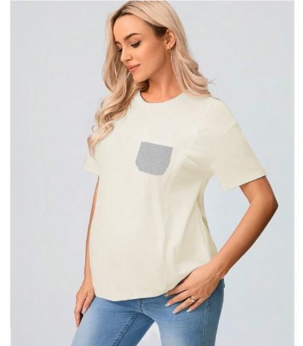 Remera Maternal Amamantar Oversize con Cierre - Miniatura 4