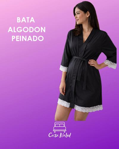 Bata Algodon Peinado