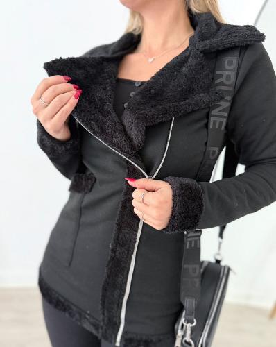 Campera de Mujer con Piel - Miniatura 6