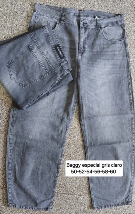 Baggy Especial Gris Claro