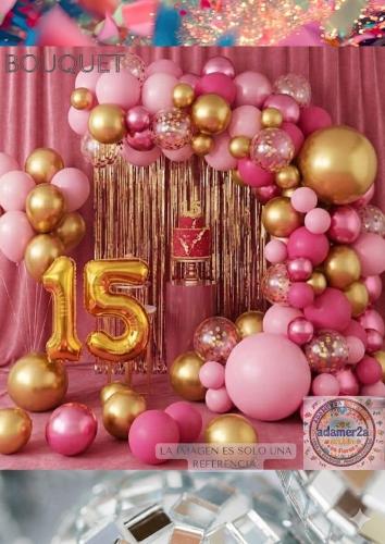Arco de Globos para 15 Años