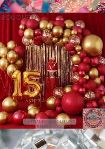 Arco de Globos para 15 Años - Miniatura 3