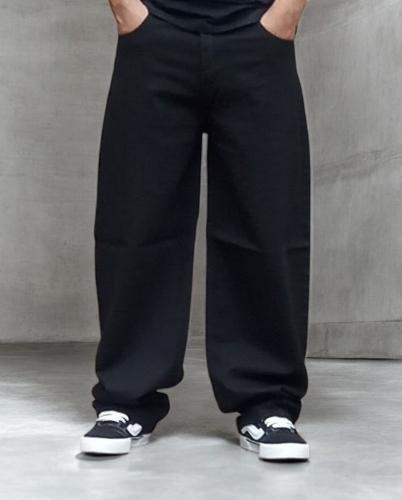 Baggy Negro Liso - Miniatura 2